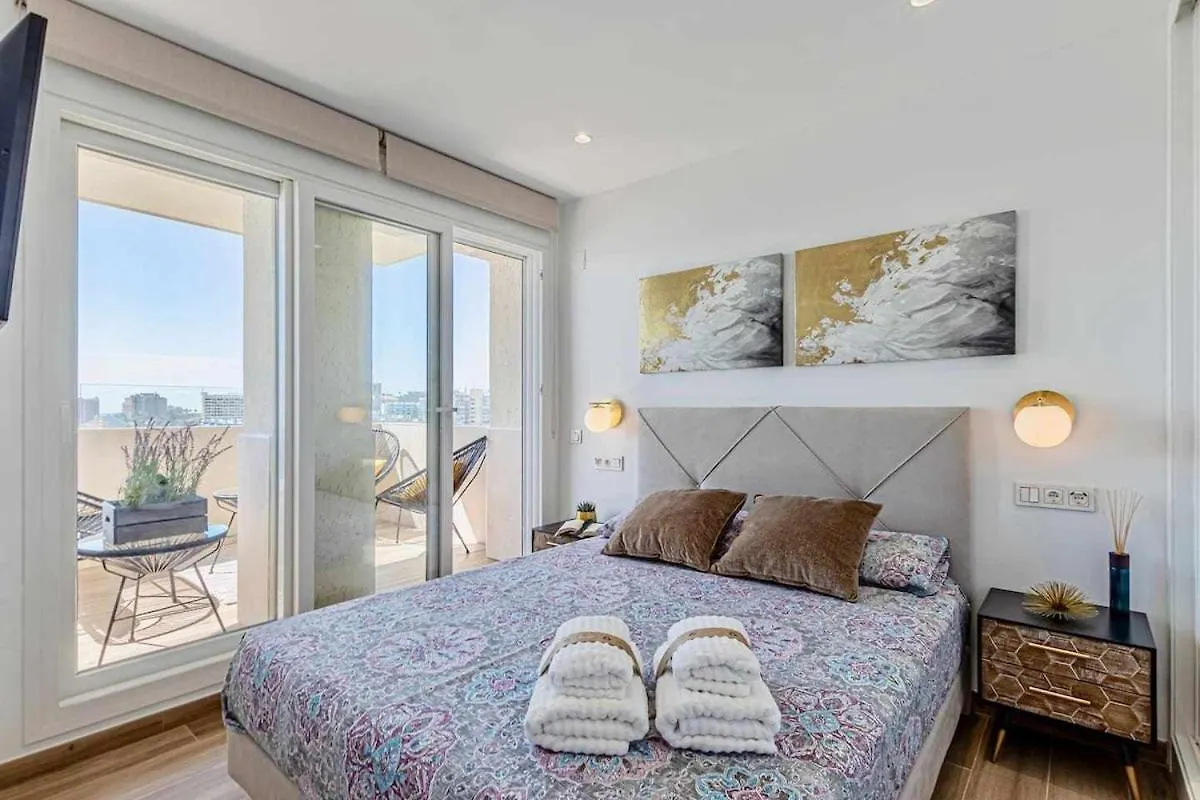 797 Holiday Rentals - Benalbeach- Moderno Piso Para 5 Con Vistas Al Mar Benalmádena